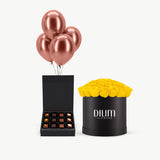 Yellow Rose with Happiness Kit