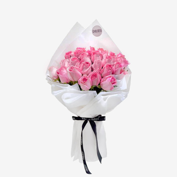 Pink Rose Embrace