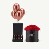 Red Rose with Happiness Kit