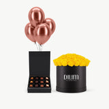 Yellow Rose with Happiness Kit